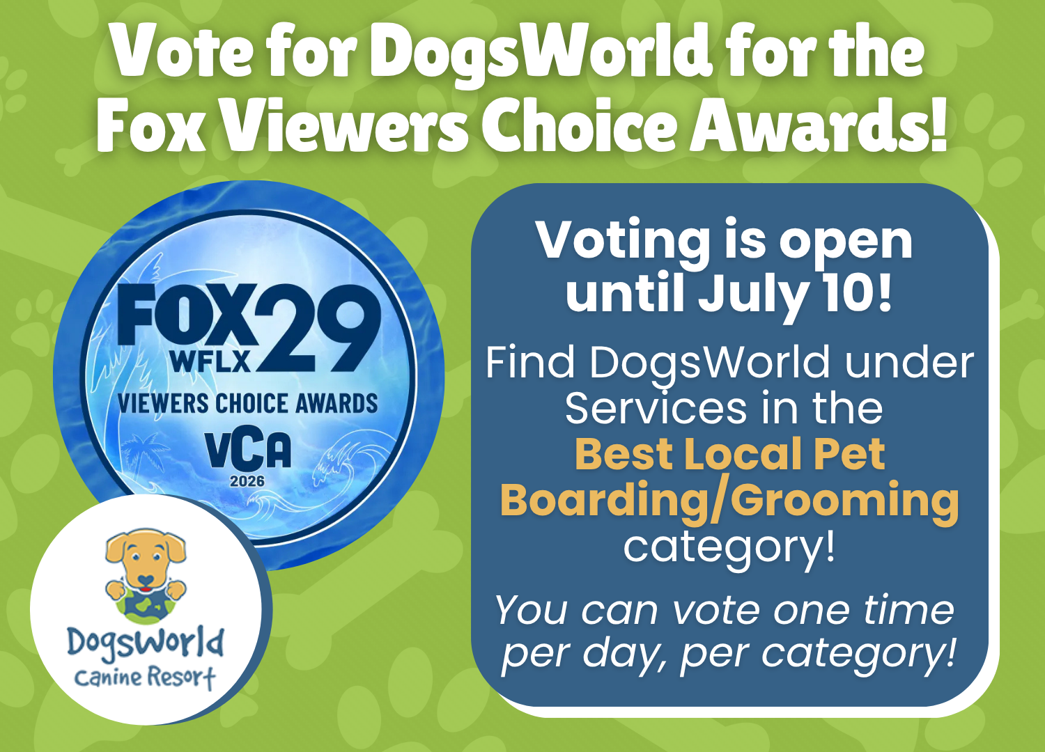Voters Choice Pop-Up